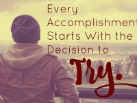 Something Is Better Than Nothing